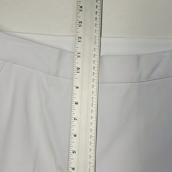 SPANX Silver Lining Slim Straight Classic White Pants Women's Size Medium - Picture 8 of 16